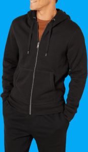 Men's Full-Zip Hooded Fleece Sweatshirt