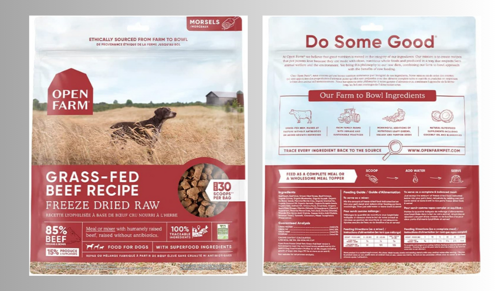 Open Farm Freeze-Dried Raw Dog Food