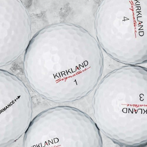 Kirkland 96 Signature - Value (AAA) Grade - Recycled (Used) Golf Balls,White