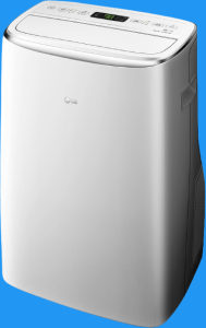 LG Dual Inverter Portable Air Conditioner Unit for Medium Rooms