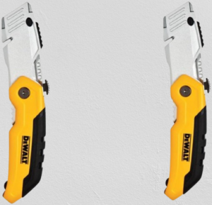 DeWalt DWHT10035L Folding Retractable Utility Knife (2-pack)