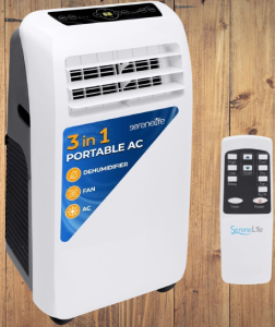 SereneLife Small Air Conditioner Portable 10,000 BTU